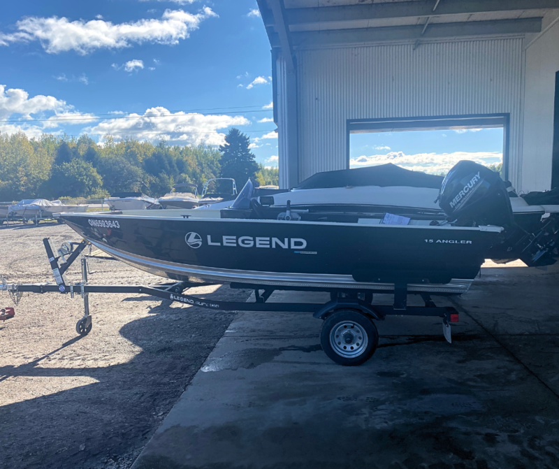 2019 Legend R15 SC with Merc 25hp and trailer